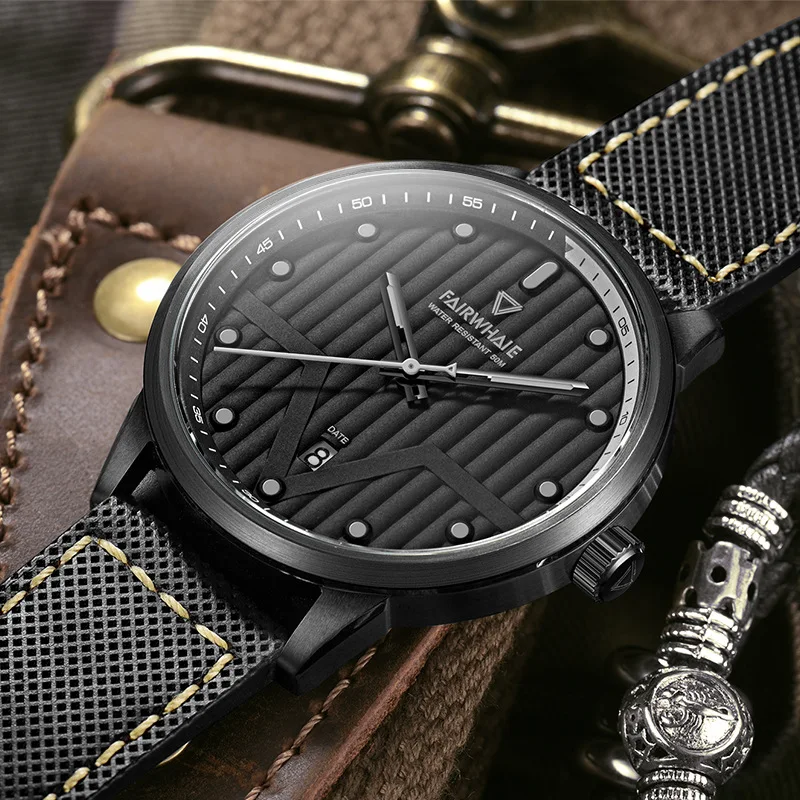 

Best Selling Men's Watch Fashion Simple Waterproof Quartz Watch Swiss Trend Gift Leisure Business Automatic Non-mechanical Watch
