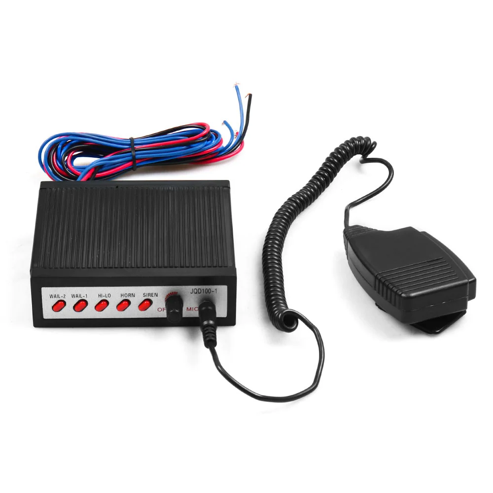 Звуковой сигнал для автомобиля 12 В 100 Вт 5 тонов полицейская сирена звуковой