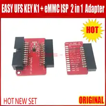 EASY Plus UFS key K1 + eMMC ISP 2 в 1 адаптер для работы розетки UFS/EMMC u0028U2 позиция без чипа