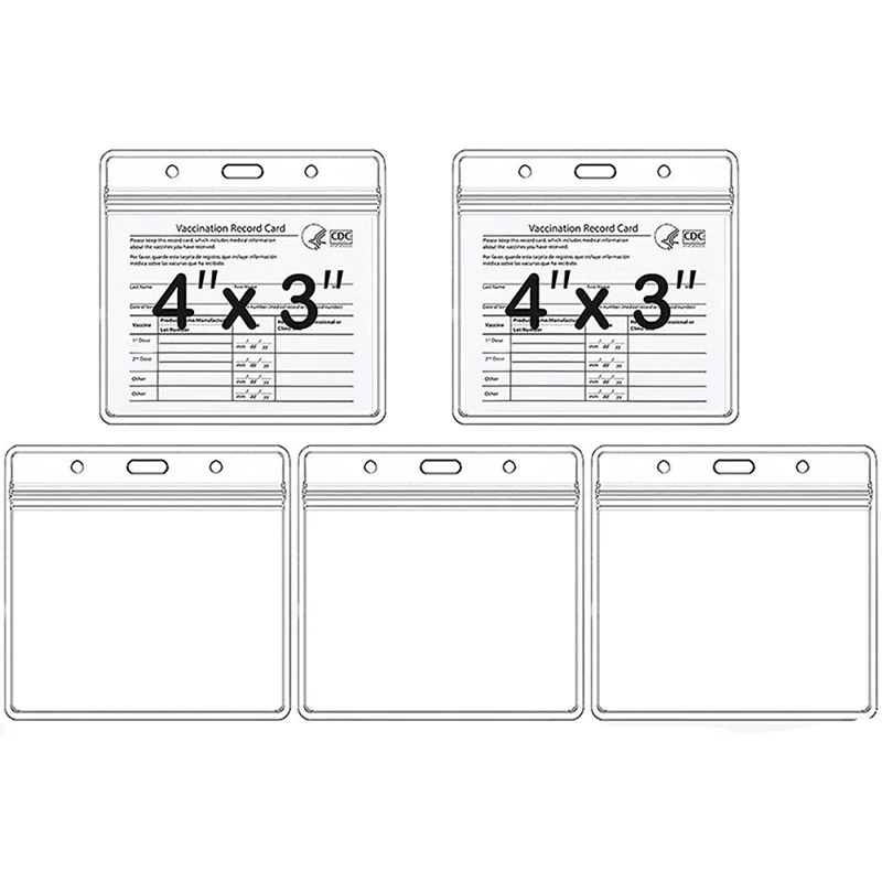 

2/3/5/10pcs Waterproof Card Holder Plastic Card id Holders Case To Protect Credit Cards Card Protector Cardholder #1