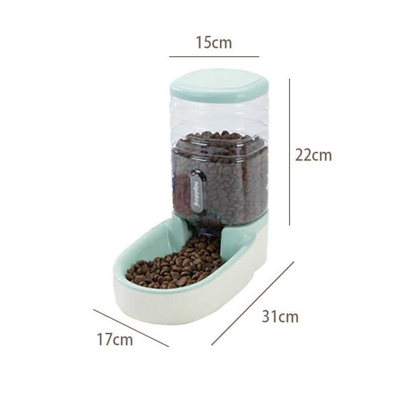 

Cat Bowl Automatic Pet Feeder Water Fountain Large Capacity Cat Dog Water Dispenser Puppy Kitten Food Dish Pet Accessories