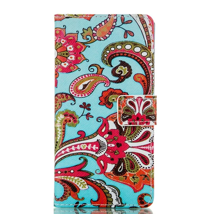 Safflower Чехол для Fundas huawei P9 Lite Mini P10 P8 Lite Y3 Y5 Honor 8 9 чехол с тигром, совой, ветровым колокольчиком, роскошный откидной Чехол DP26F - Цвет: Safflower