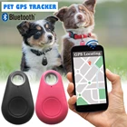 Умный GPS-трекер, водонепроницаемый мини-локатор с защитой от потери, для домашних животных, собак, кошек, детей, автомобильный кошелек, ошейник для ключей, аксессуары