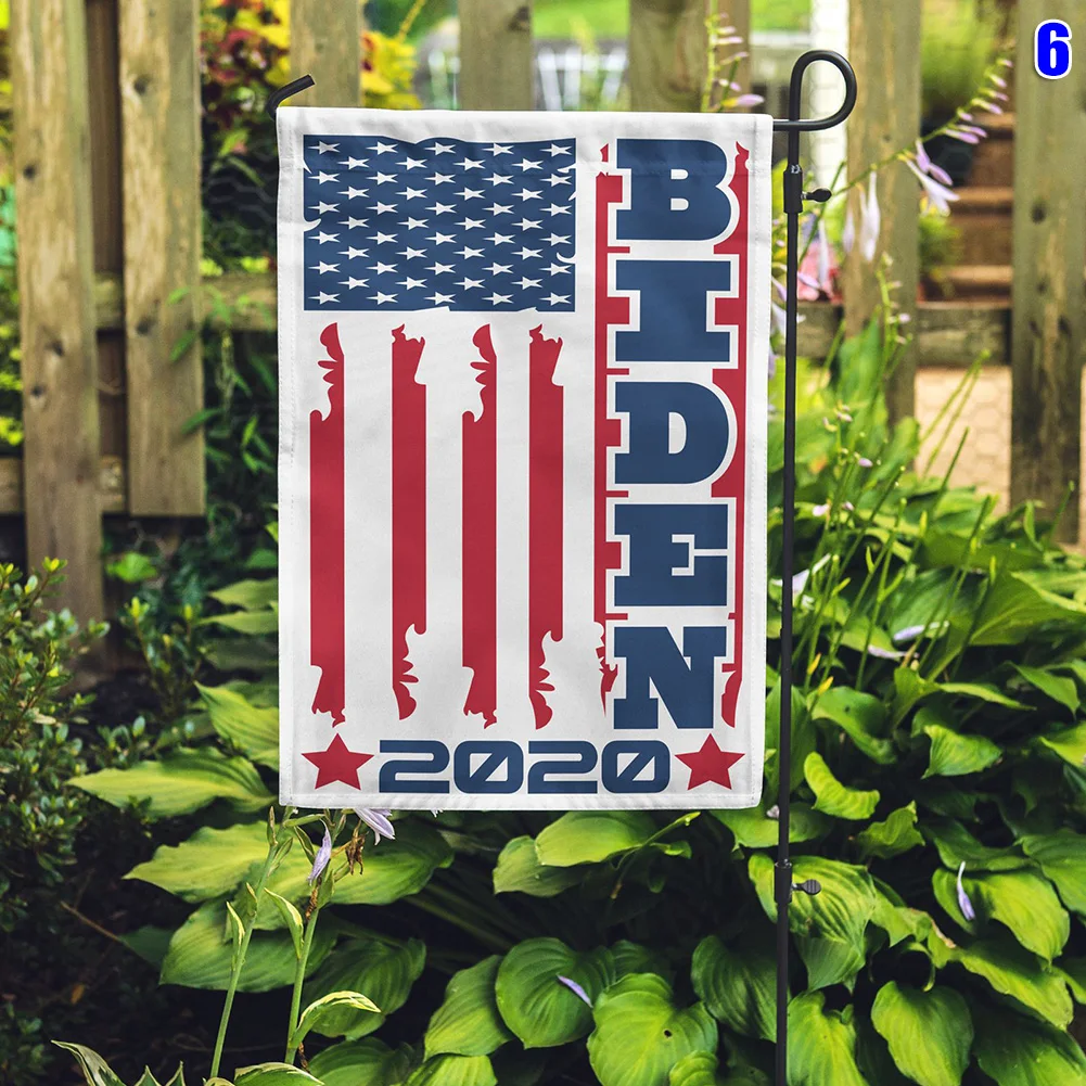 

2020 Biden General Election Garden Flag Durable and Anti-Fade Banner American President Election Yard Decoration F2