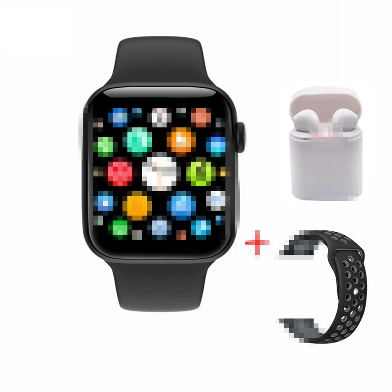 4 Часы 5 IWO 12 Pro Bluetooth Смарт часы W68 1:1 Смарт часы 44 мм чехол для Apple iOS Android телефон сердечного ритма PK IWO 11 lite P70 - Цвет: 4