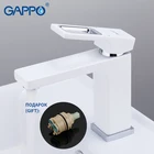 GAPPO смесители для раковины смеситель для раковины Смеситель для воды для ванной комнаты белый латунный Смеситель для воды крепление на палубу torneira