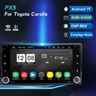 Автомагнитола 2 din, Android 11, для Toyota Universal RAV4 COROLLA VIOS HILUX Terios Land Cruiser 100 PRADO 4RUNNER Yaris