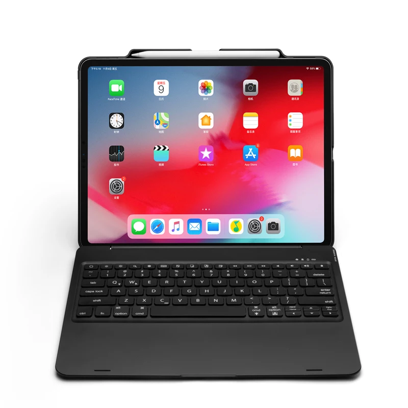 Bluetooth чехол с клавиатурой для iPad pro 12 9 дюйма 2020 и 2018 выпуска 7 цветов беспроводная