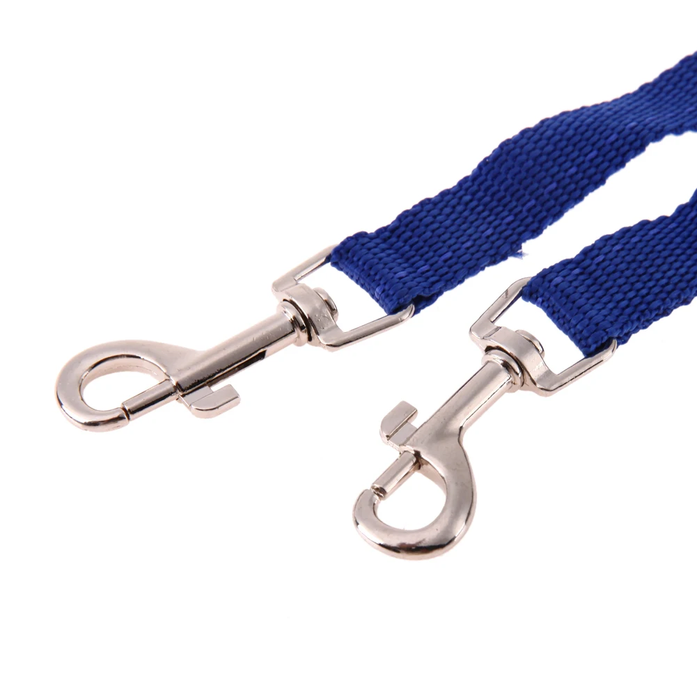 Двухместный сдвоенный соединитель собачий поводок Два в одном прочное