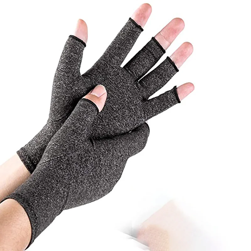 

1 Pair Compression Arthritis Gloves Wrist Support Cotton Joint Pain Relief Hand Brace Women Men Therapy Wristband