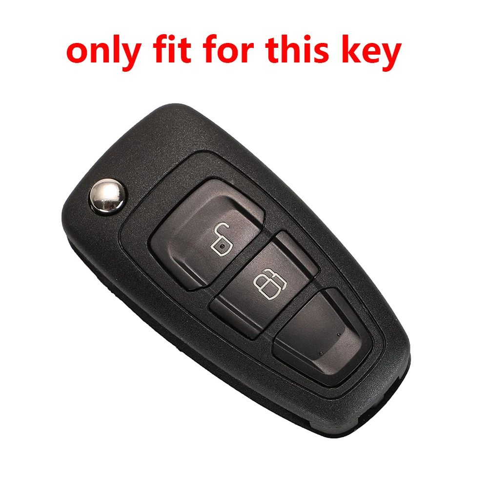 Силиконовый держатель дистанционный ключ чехол Fob для Ford Focus Mondeo 2011 2012 2013 2014 2015 2