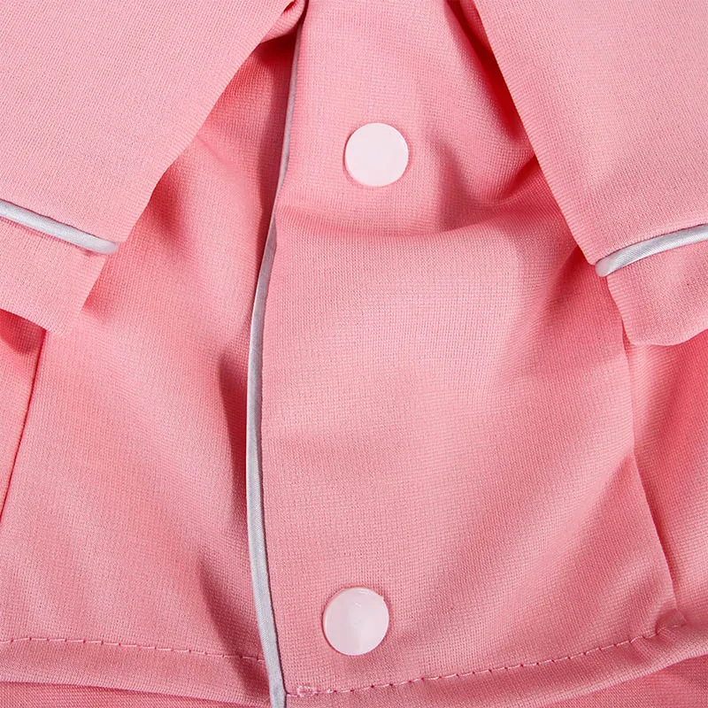 Пижама с французским бульдогом модная одежда для домашних питомцев щенков