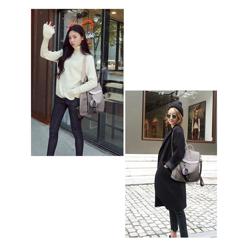 Waterproof Casual Women's Backpack Anti-Theft Outdoor Leisure Teen Girl Schoolbag | Багаж и сумки
