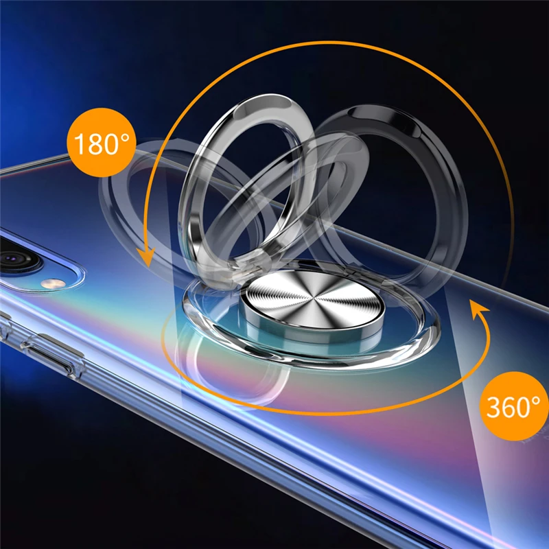 Прозрачный мягкий силиконовый чехол для Xiaomi Mi 9 8 Mi9 Mi8 автомобильный держатель с