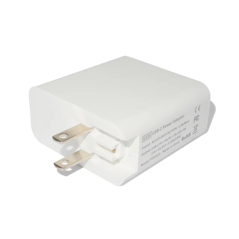 45W 65W 20V 3.25A USB Type C PD Charger USB C Power Laptop Adapter for Macbook Pro 12 13 Huawei Matebook HP DELL XPS Notebooks