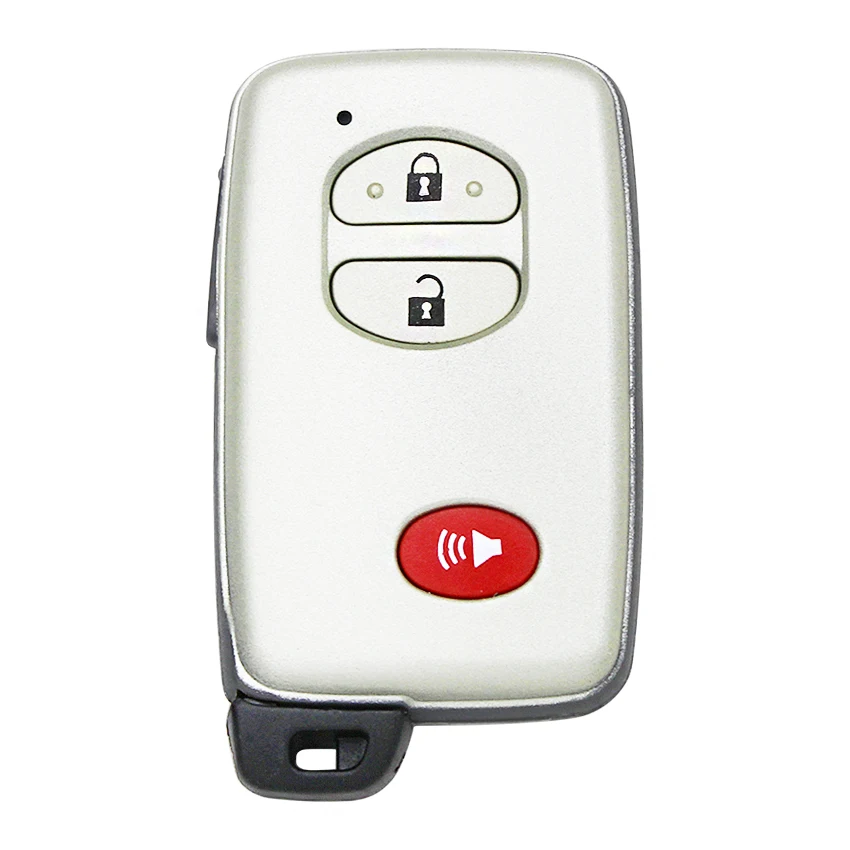 3+ 1/4/3 кнопки дистанционного ключа чехол оболочка Fob для Toyota Avalon Camry 4runner RAV4 Venza Land Cruiser с неразрезанная вставка ключ - Количество кнопок: 2 1B