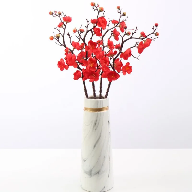

Simulation Plum Branch Home Decoration Plum Blossom Decoration Wedding Scene Layout Garden Decoration Ornaments