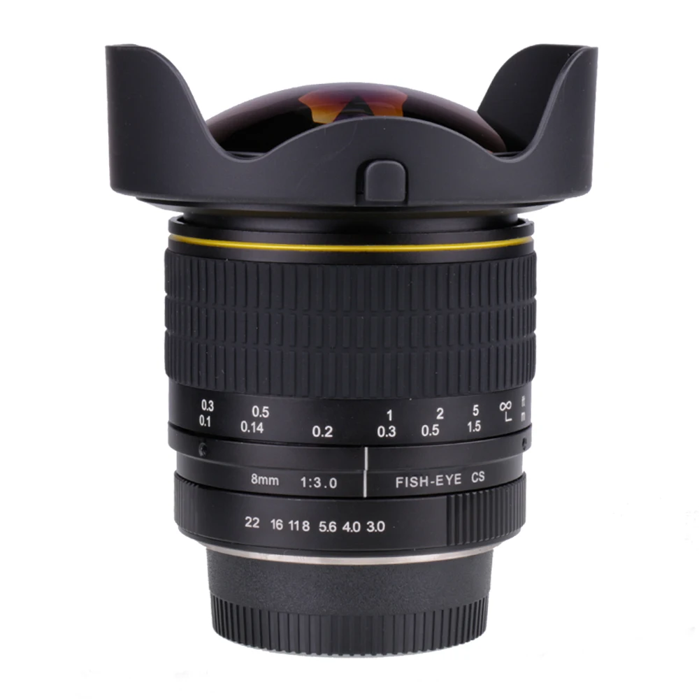 

Kelda 8mm F3.0 Ultra Wide Angle Fisheye Manual Focus Lens for DSLR Camera