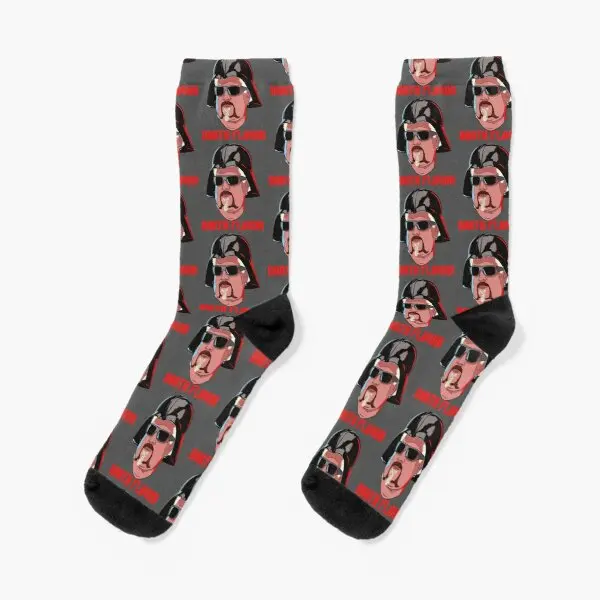 

Женские и мужские носки до щиколотки Darth Flavor, черные