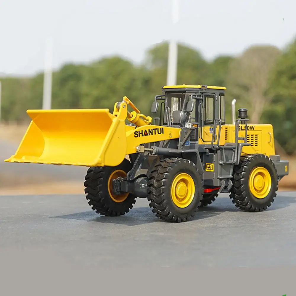 Масштаб 1/35 SHANTUI SL56H колесный погрузчик литые модели коллекционная игрушка