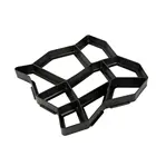 Пластиковая форма для самостоятельного изготовления дорожек, 36*36 см, ручная мощение, искусственная форма для сада, каменной дороги, бетонное покрытие для сада и дома