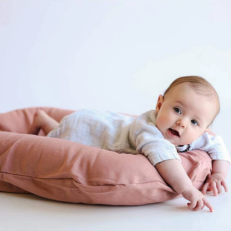 

New Baby Nest Bed Portable Crib Folding Newborns Cots Nursery Sleep Nest Infant Cradle Baby Bassinet Children's Bed Carry Cot