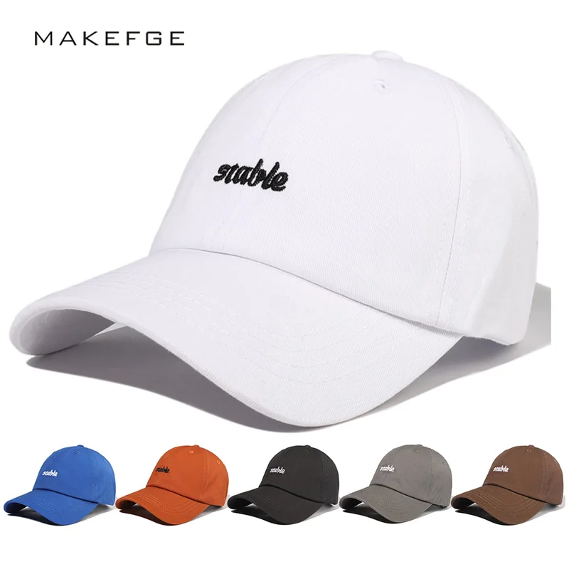 

2021 Cotton Baseball Cap Men's Cap Women's Cap Spring And Summer Fashion Embroidery SunHat Sports And Leisure Skull Snapback Hat
