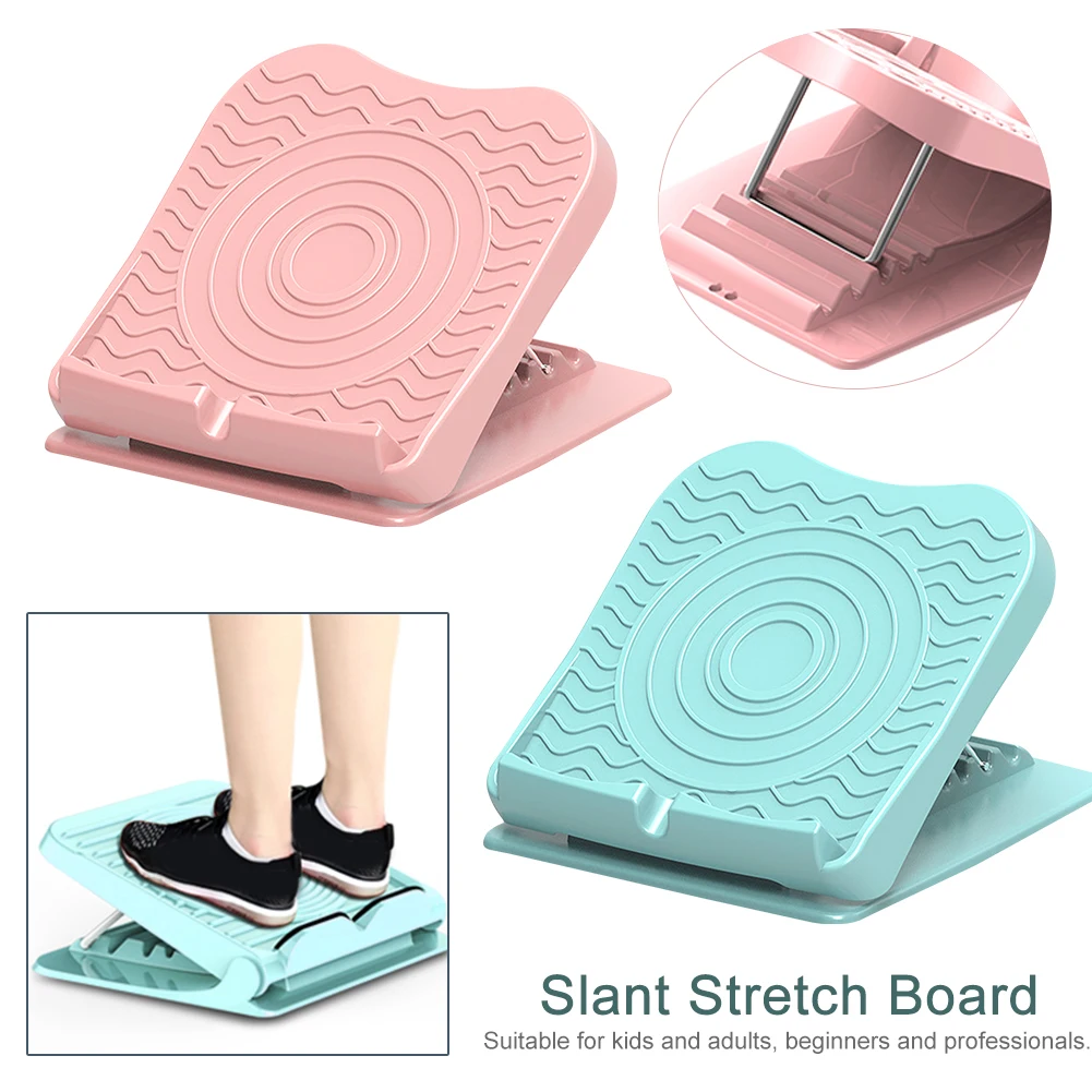 

Leg Exercise Stretch Board For Rib Heel Inclined Balancing Folding Home Gym Yoga Fitness Pedal Sports Adjustable Slant Portable