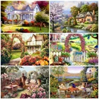 Алмазная мозаика EverShine, полноразмерная вышивка из бисера, для сада, пейзаж, стразы, вышивка крестиком