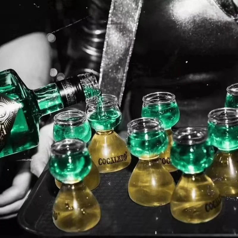 Бокал для вина в форме тыквы Absinthe Jagermeister многослойный бокал смешанных цветов
