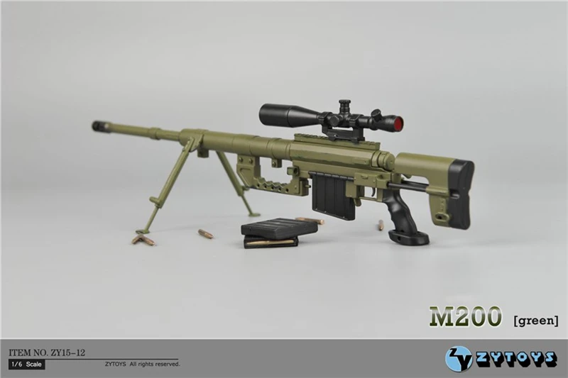 1:6 весы CheyTac вмешательства M200 снайперская винтовка пистолет оружие пластмассовые