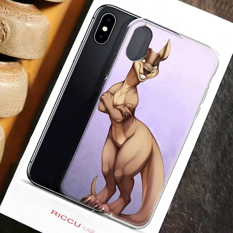 Милый чехол для телефона кенгуру iPhone 11 12 pro XS MAX Mini 8 7 6 6S Plus X 5S SE 2020 XR | Мобильные