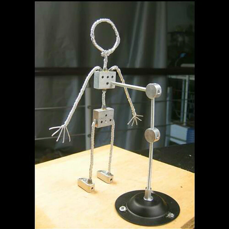 Керамика глины стоп сигнал motion анимации скульптура рука модель: небольшая скобка