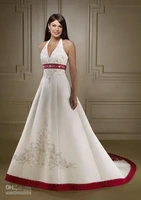 vestido de noiva robe de mariee new v neck beauty strapless wedding dresses 2020 custom embroidery cheap wedding dress