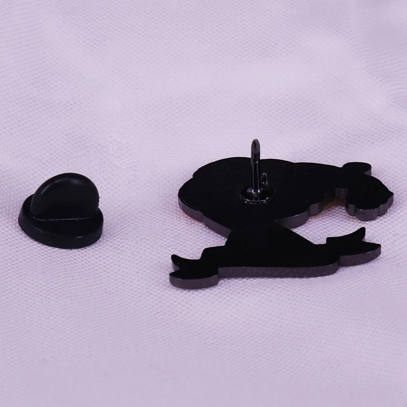 Женская эмалированная брошь в виде грустного плача значок-аксессуар для рубашки