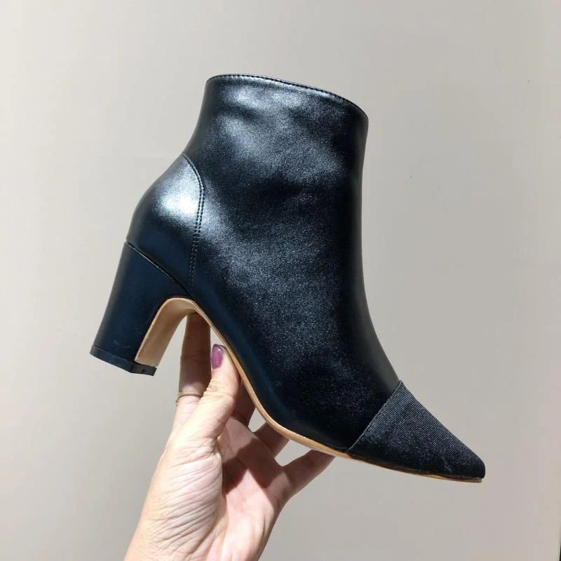 Женские ботинки коллекция 2019 года Роскошные брендовые модные новые женские