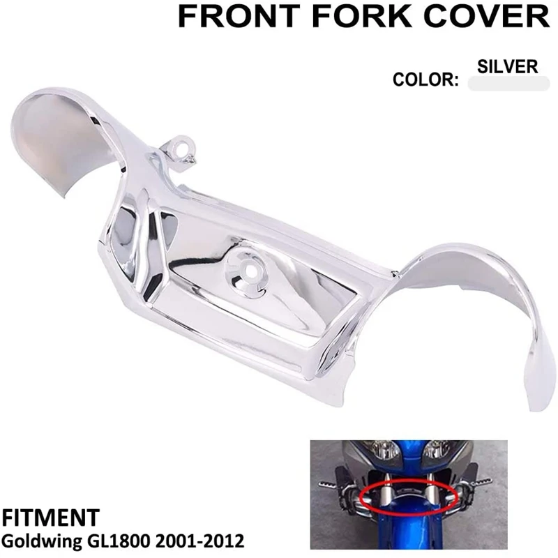 

Motorcycle Front Fork Cover Trim Front Fork Case Protector for Honda GOLDWING GL1800 Gold Wing GL 1800 2001-2011