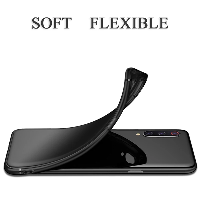 Ultra-thin Soft Matte Case for Xiaomi Mi 9 9 Pro SE Cases TPU Flexible Slim Gel Back Cover for Xiaomi 9 PRO SE Anti-fingerprint
