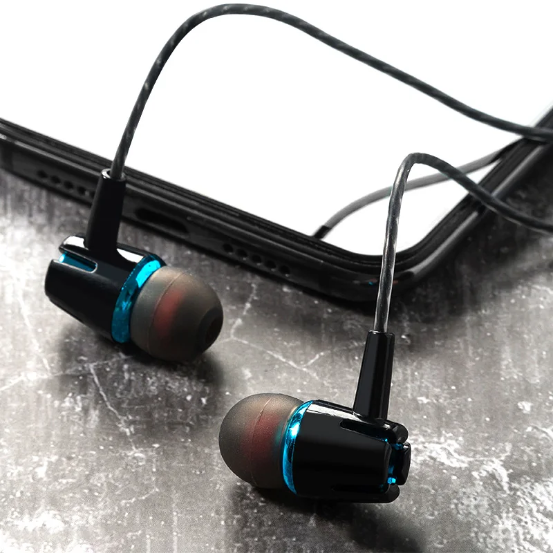 

ANMONE Earphone Wired Control Mobile Phone Earphone Stereo Bass Headset Sport Earbud Subwoofer With Microphone For Xiaomi redmi