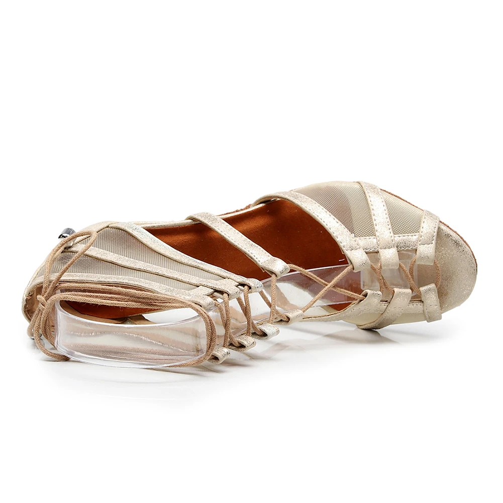 DKZSYIM/Женская обувь для латинских танцев Обувь сальсы Новое поступление из замши