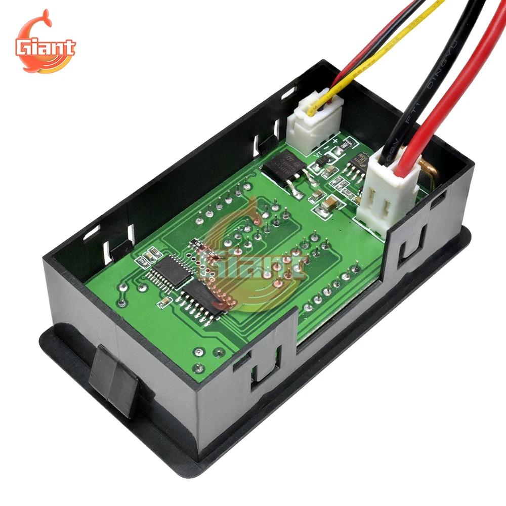 DC 0 100 в 10A 1000 Вт Цифровой светодиодный Вольтметр Амперметр Wattmeter Напряжение Ток