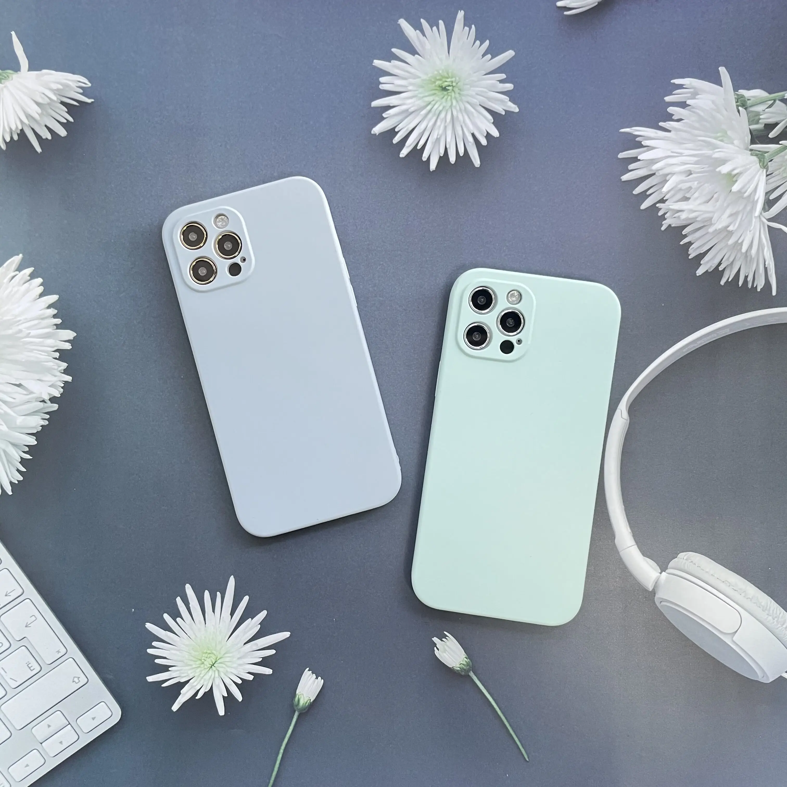 Неоновые силиконовые чехлы для IPhone 11 pro max XR 7 8 Plus XS X флуоресцентный жидкий