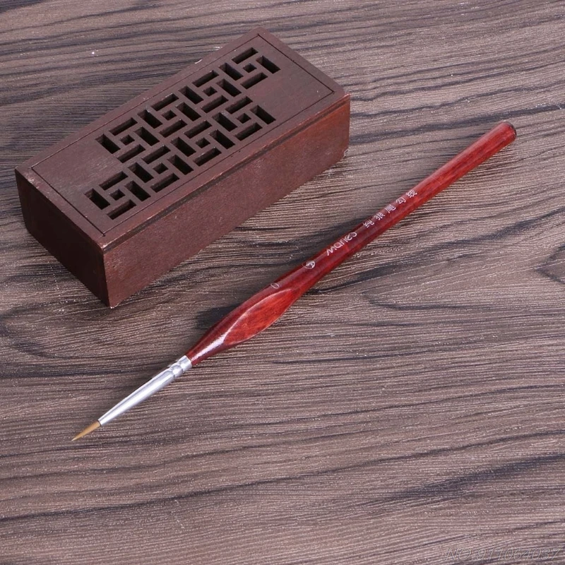 

3Pcs Miniature Paint Brushes Professional Wolf Hair Fine Detailing 0~000 D18 20 Dropshipping