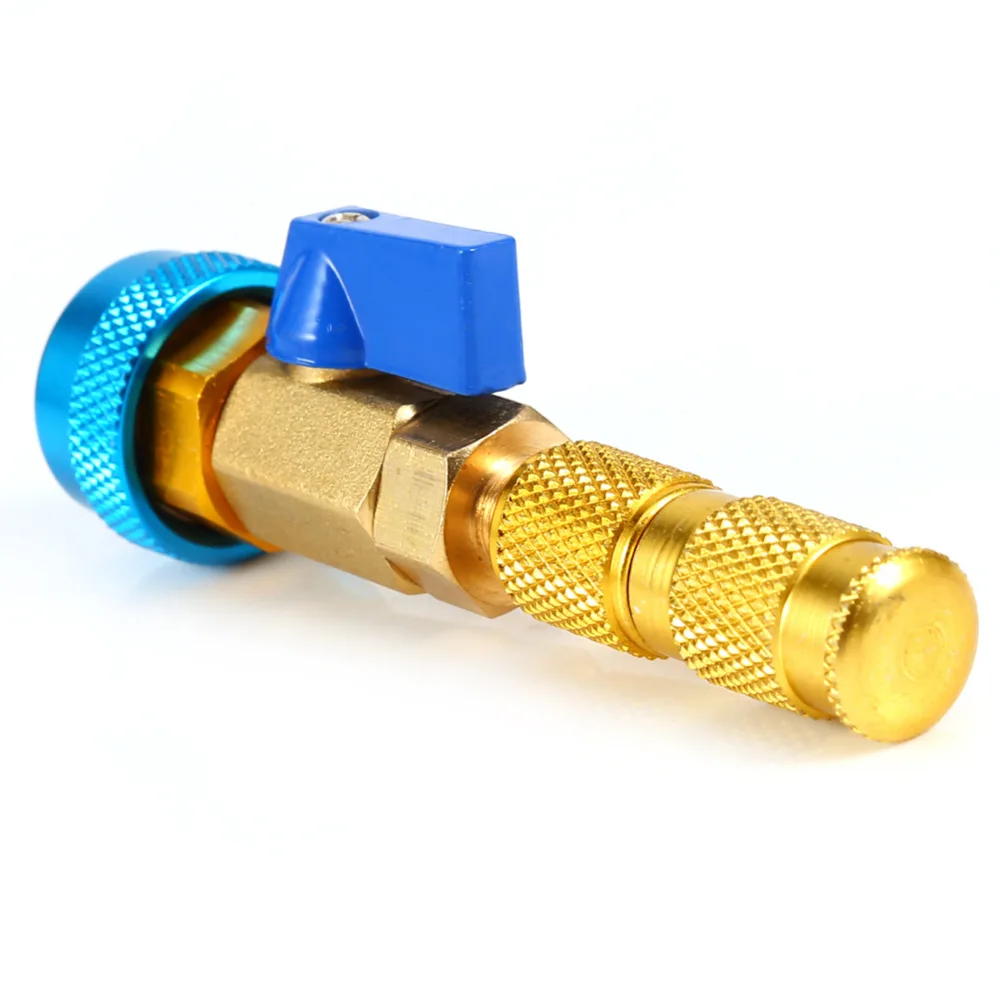 

Air Conditioning R134A Valve Core Quick Remover Installer High Low Pressure Tool Tire Car Valve Core