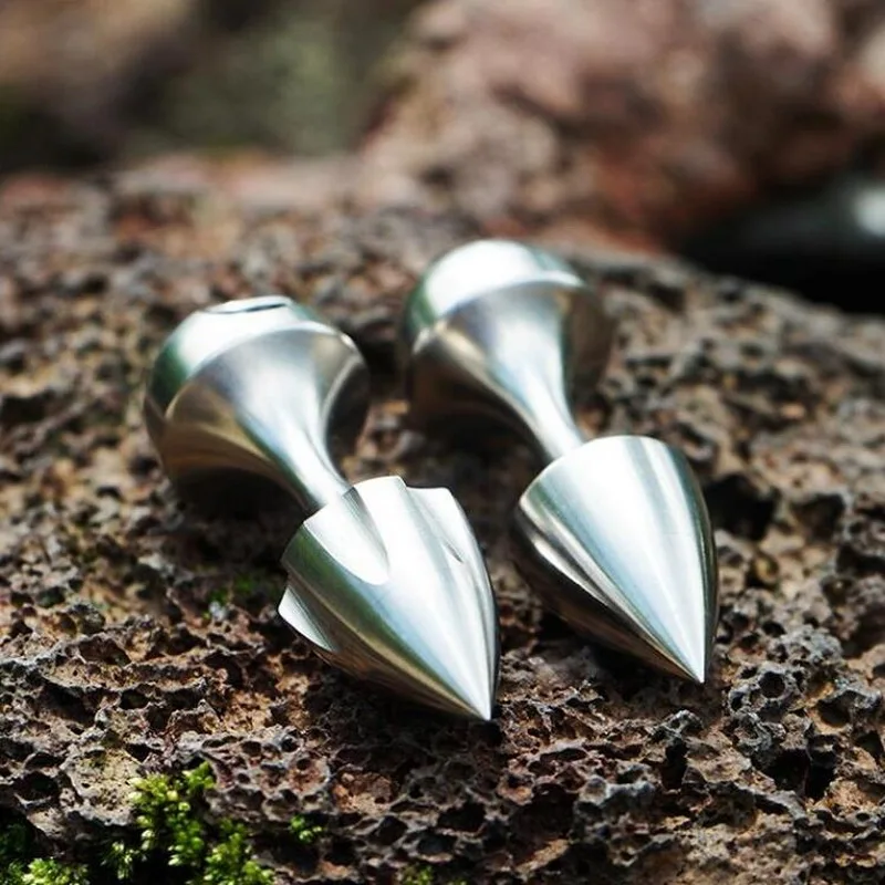 

Finger Multi-tools Keychain Pendant Window Breaker Sports EDC Outdoor Titanium Alloy Multi-function Self-defense Tool Waterproof