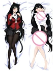 Наволочка аниме-Аниме Kakegurui Compulsive Gambler, подушка для обнимания тела с милым персонажем, наволочка дакимакура подушки с отаку