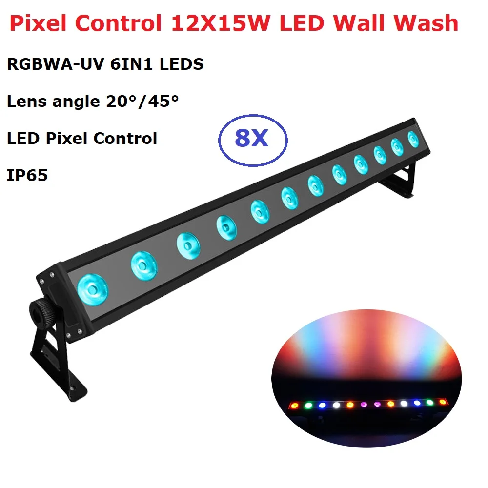 저렴한 LED 벽 워시 라이트, 12x15w, 6 인 1, LED DMX LED 바 라인바 워시 스테이지 조명, 파티 Dj 블랙에 대 한 픽셀 컨트롤 저렴한 LED 벽 워시 라이트, 12x15w, 6 인 1, LED DMX LED 바 라인바 워시 스테이지 조명, 파티 Dj 블랙에 대 한 픽셀 컨트롤