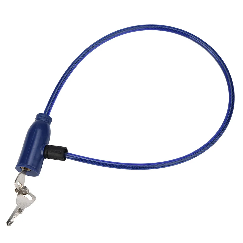 2020 велосипедный замок 8x640 мм кабель Противоугонный для велосипеда самоката