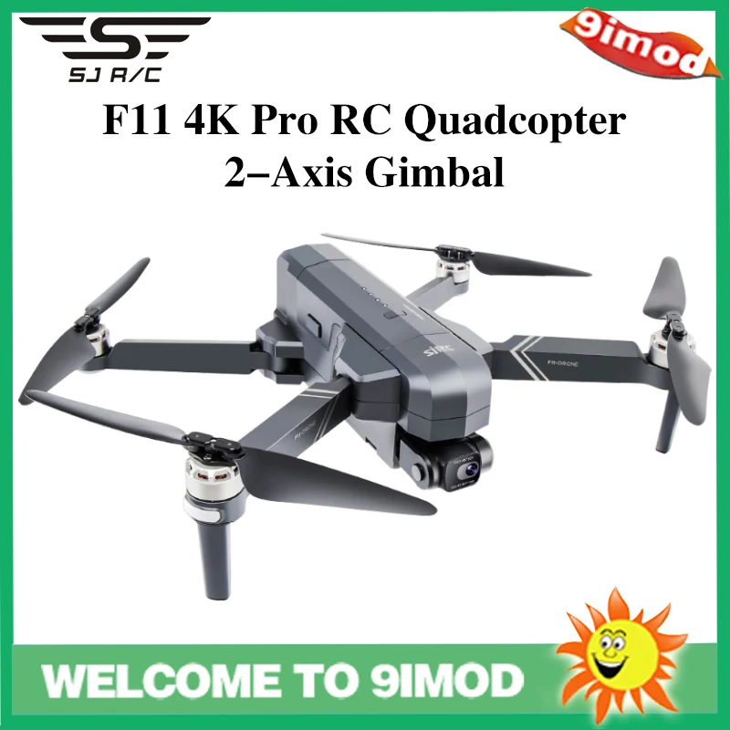 SJRC F11 Pro 4K Камера 2 ось бесщеточная 5G Wi Fi FPV GPS Квадрокоптер с дистанционным