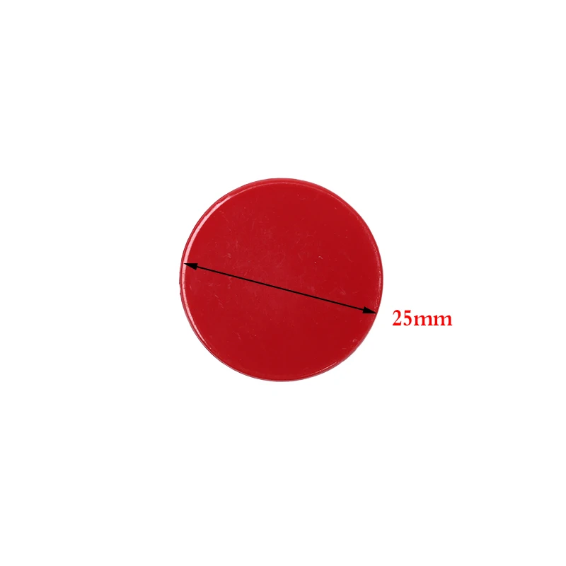 100 шт/партия 9 цветов 25 мм пластиковые казино фишки для покера маркеры бинго